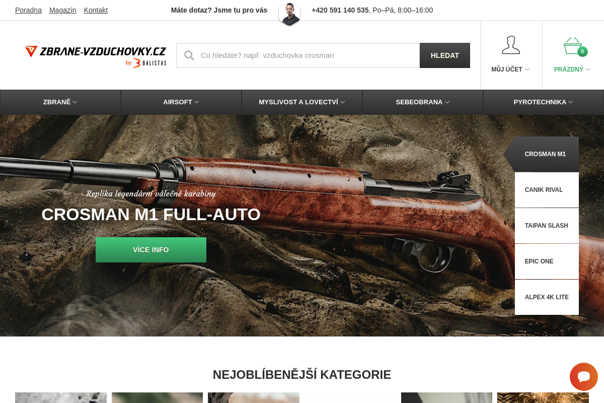 Zbrane-vzduchovky.cz