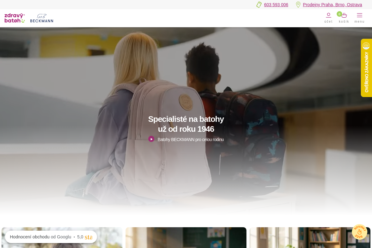 Zdravý Batoh BECKMANN