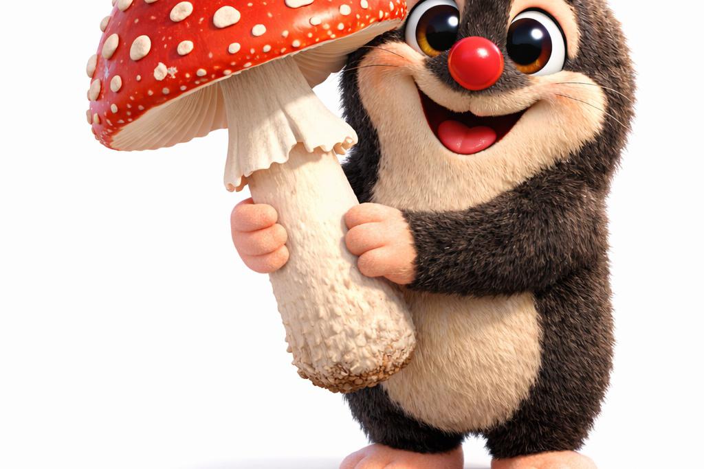 NAŽEHLOVAČKA - Krteček a muchomůrka