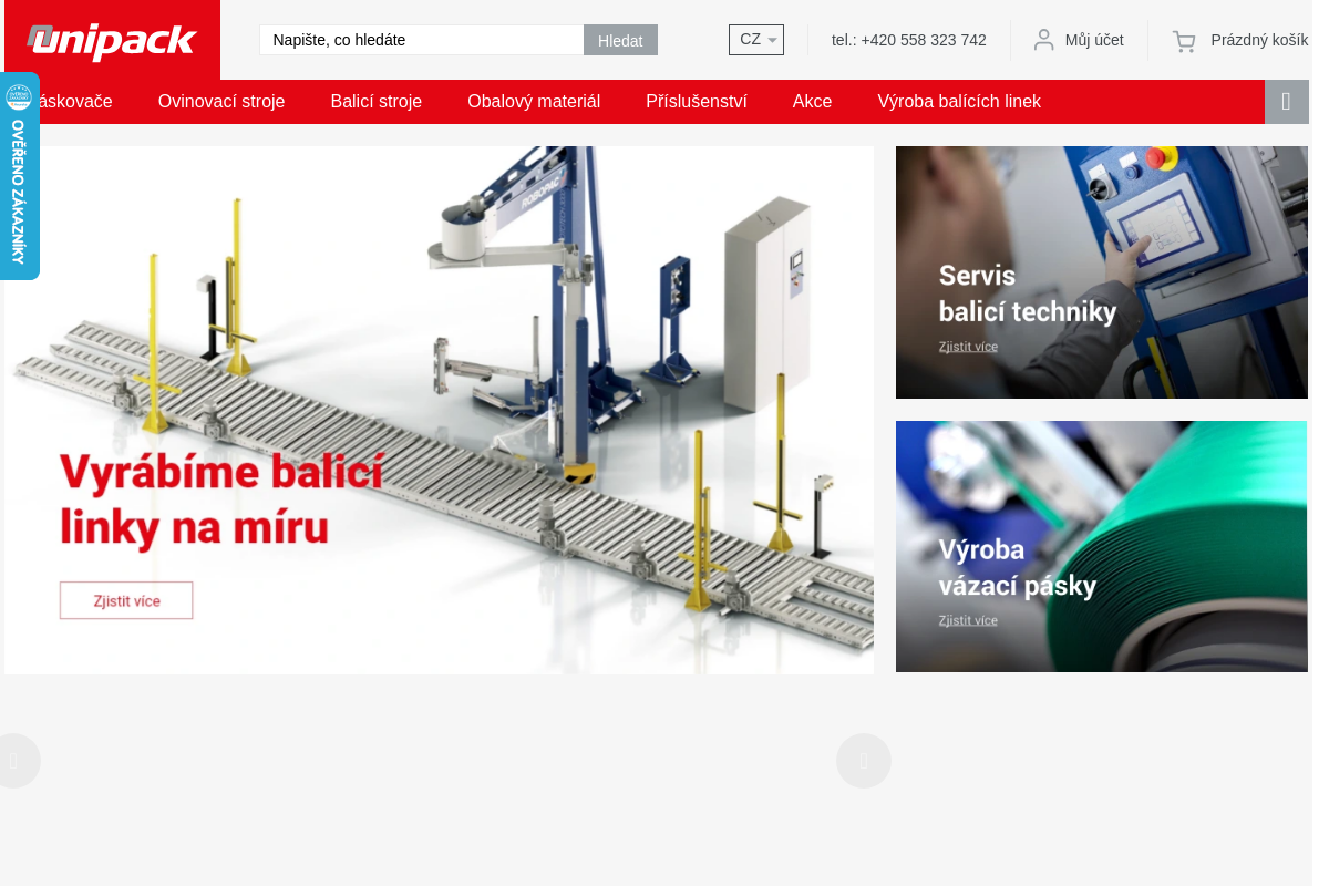 UNIPACK - Páskovací a balicí systémy