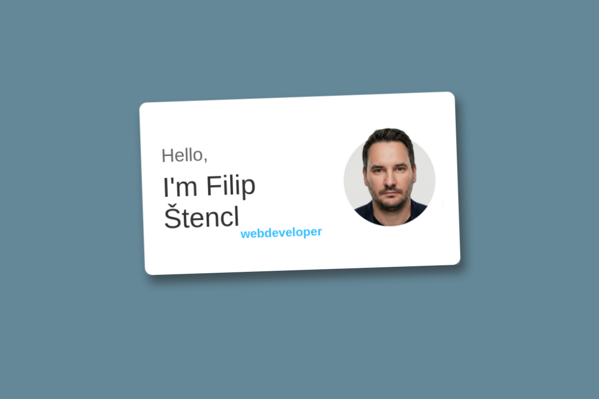 Bc. Filip Štencl - Profectus