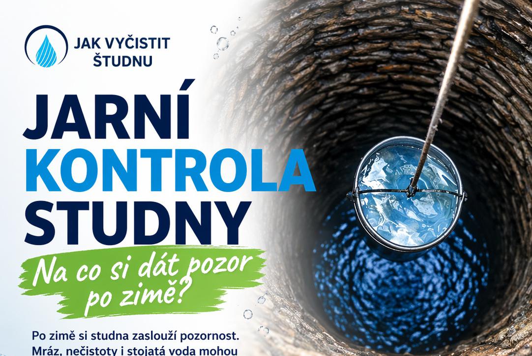 Máte zakalenou vodu? Rychlé čištění studny  AKCE