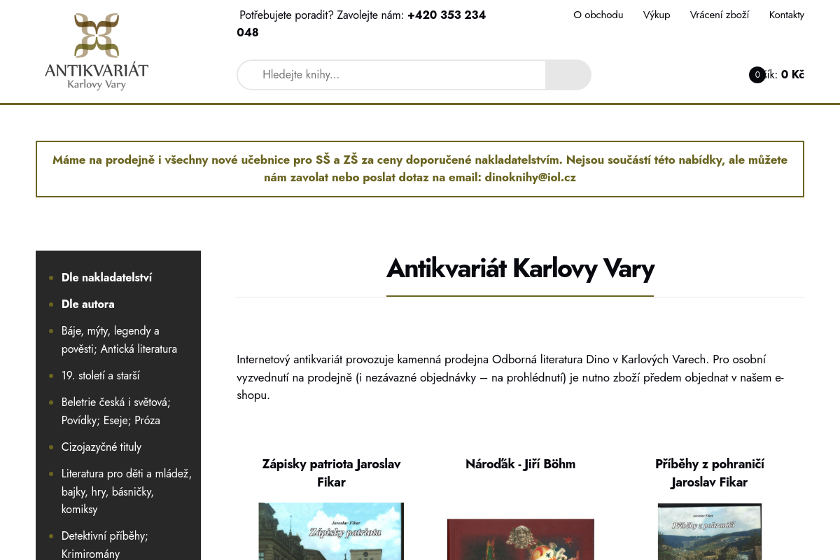 Antikvariat-karlovyvary.cz