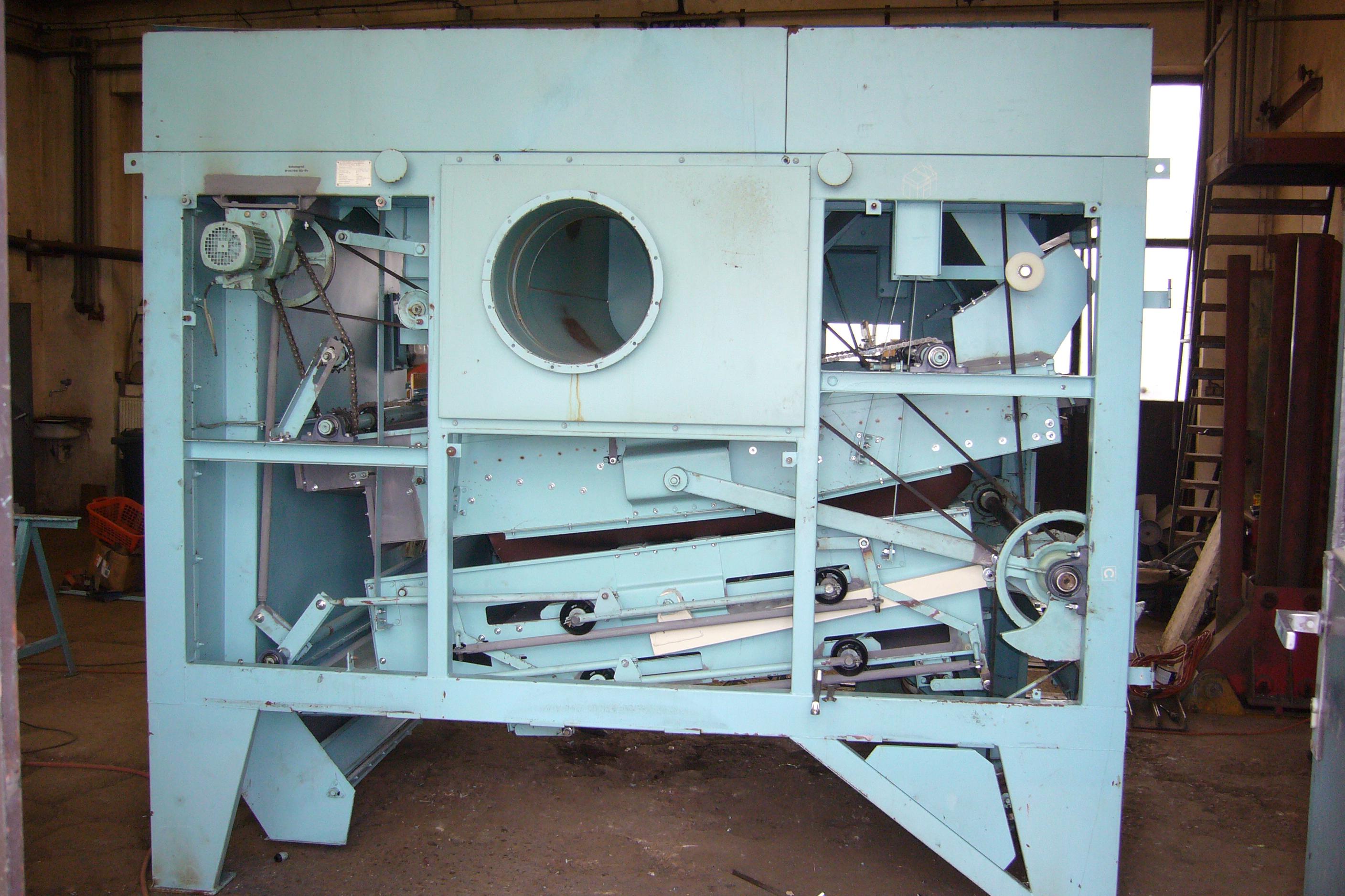 Servis čistících strojů semen