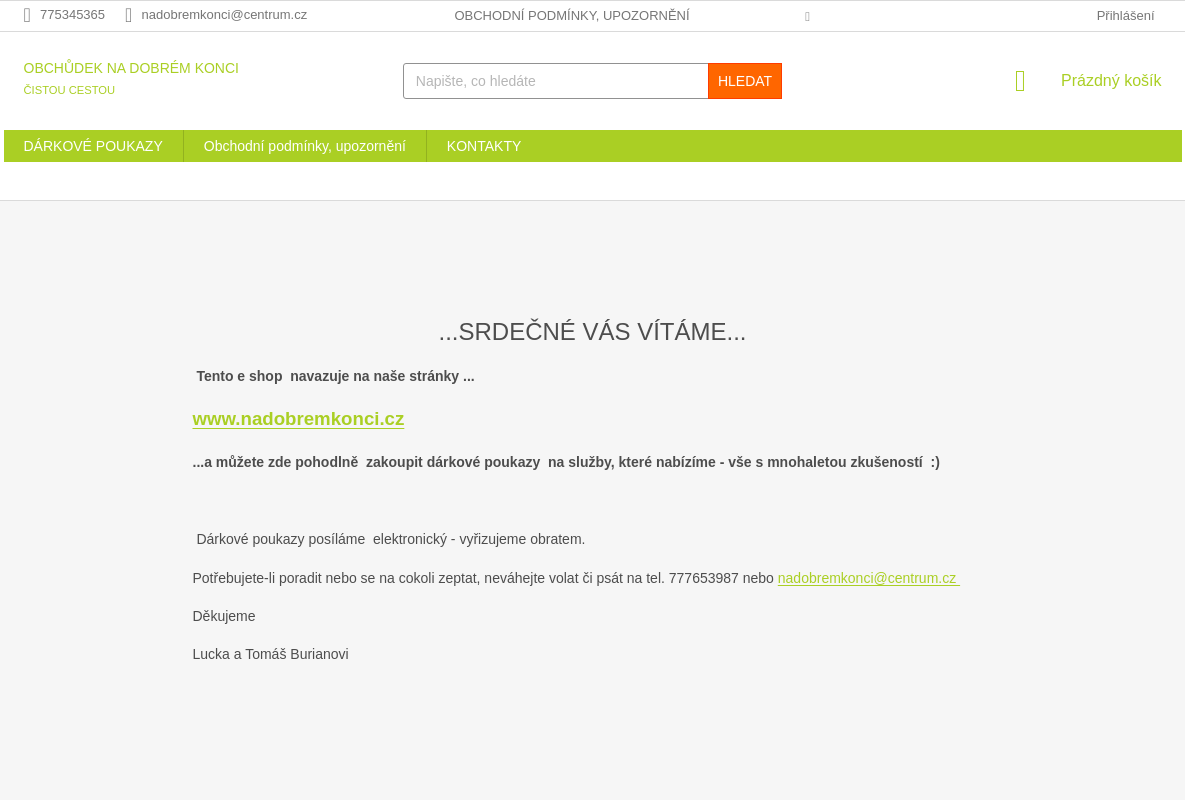 Shop.nadobremkonci.cz