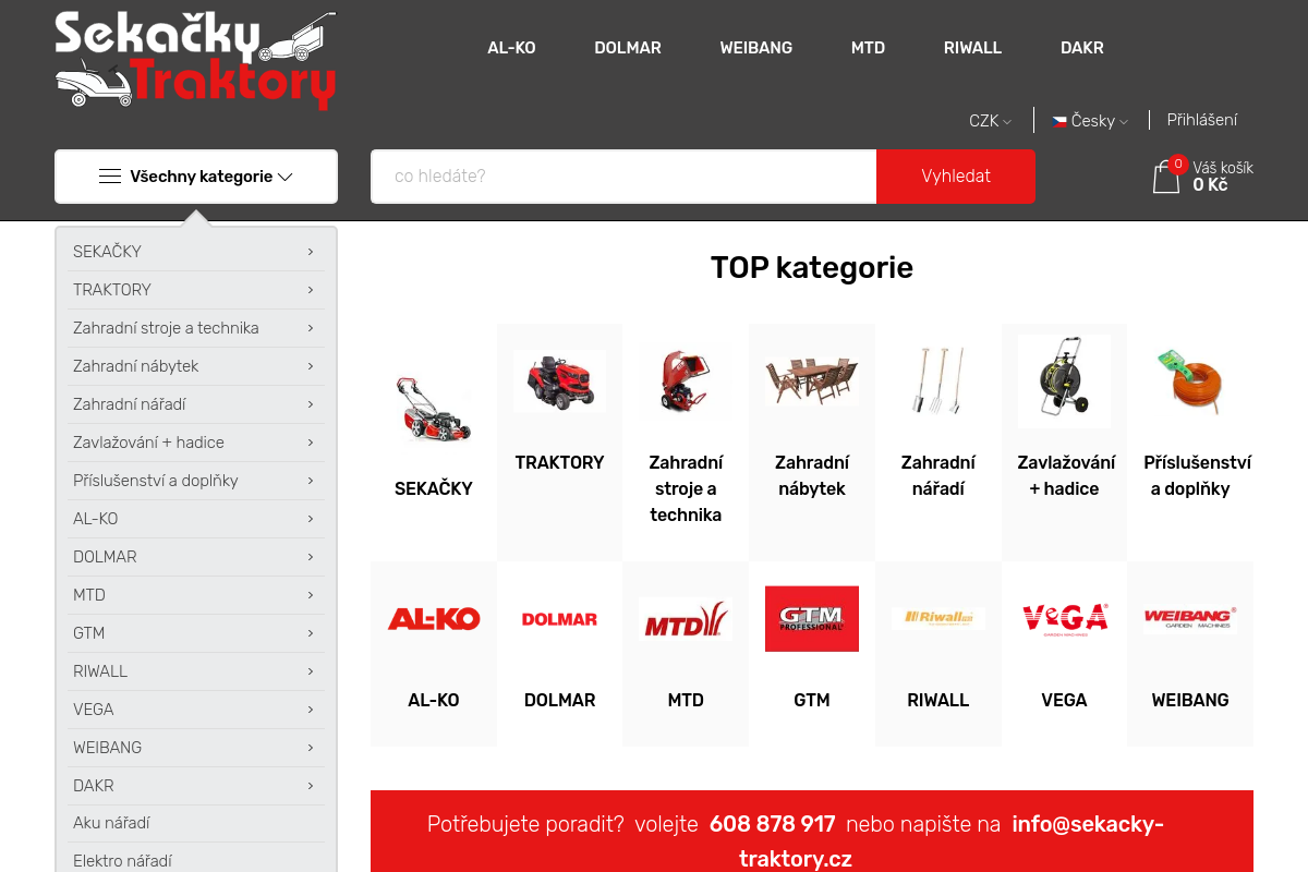 Sekacky-traktory.cz
