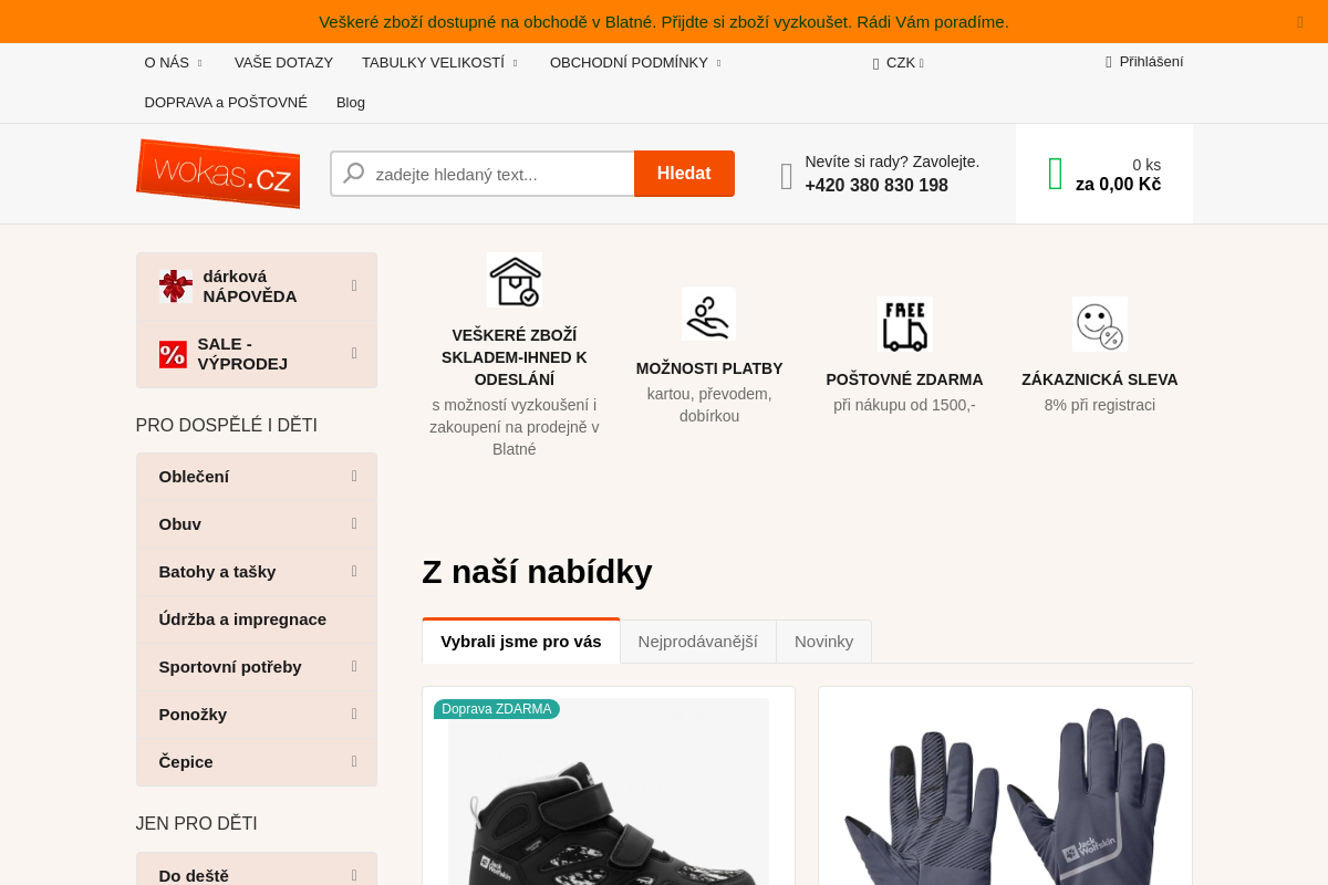 Svět dětí a sportu - Wokas.cz