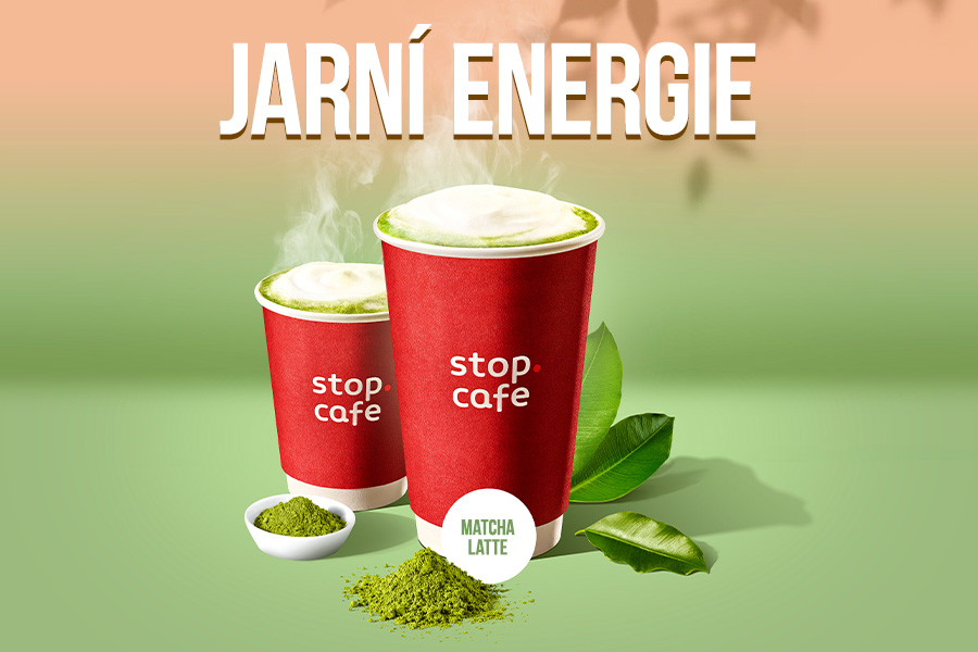 Matcha Latte – novinka Stop Cafe