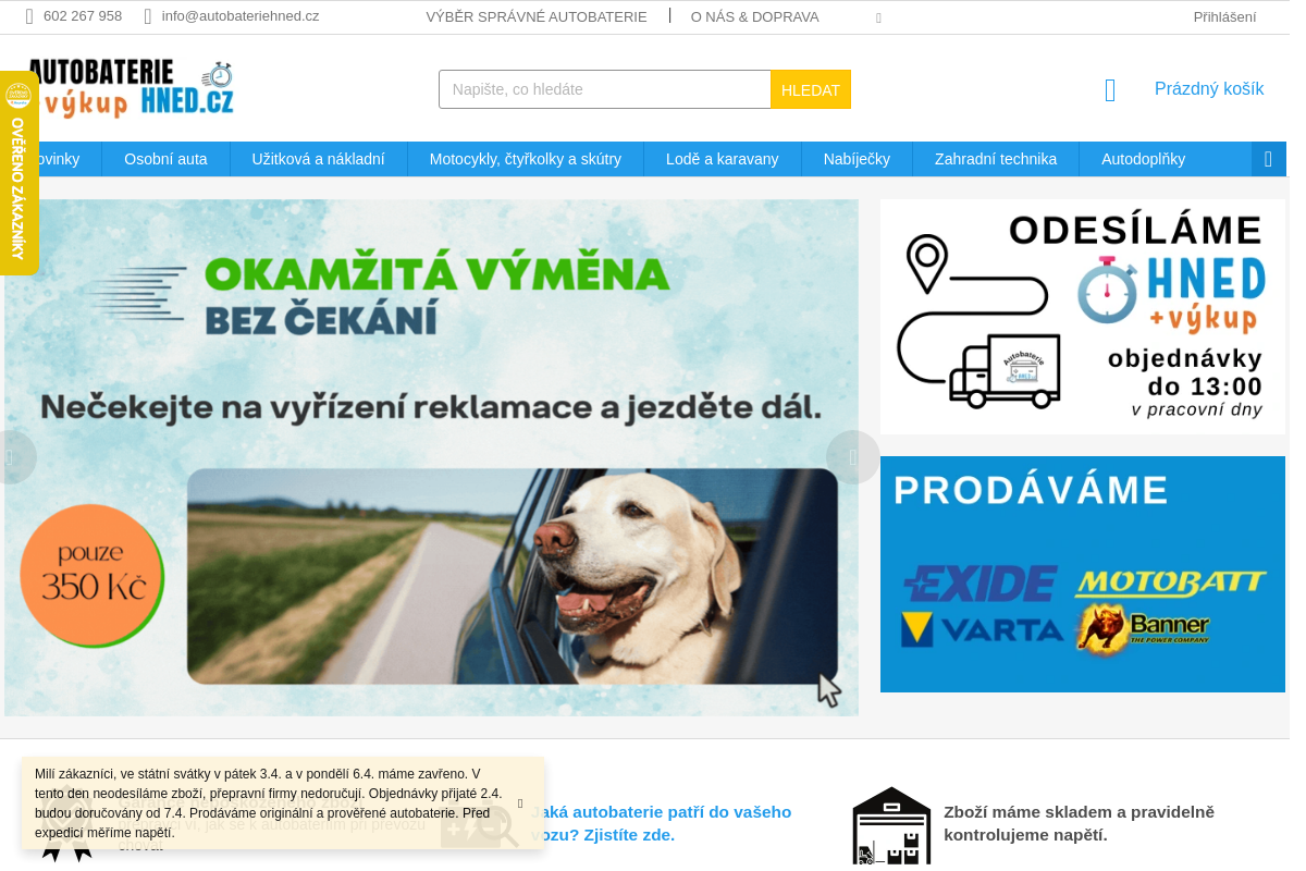 Autobateriehned.cz