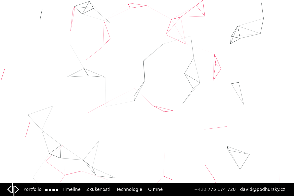David Podhůrský - PHP programátor, HTML, CSS, JS, SQL
