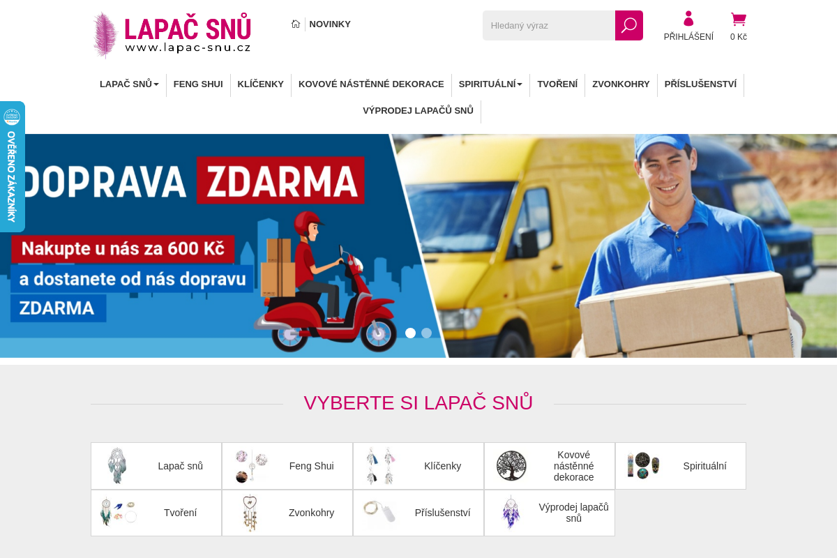 Lapač snů - lapac-snu.cz