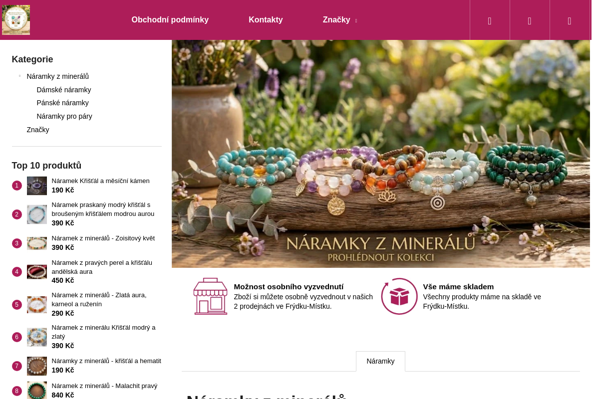 Mineralnaramky.cz
