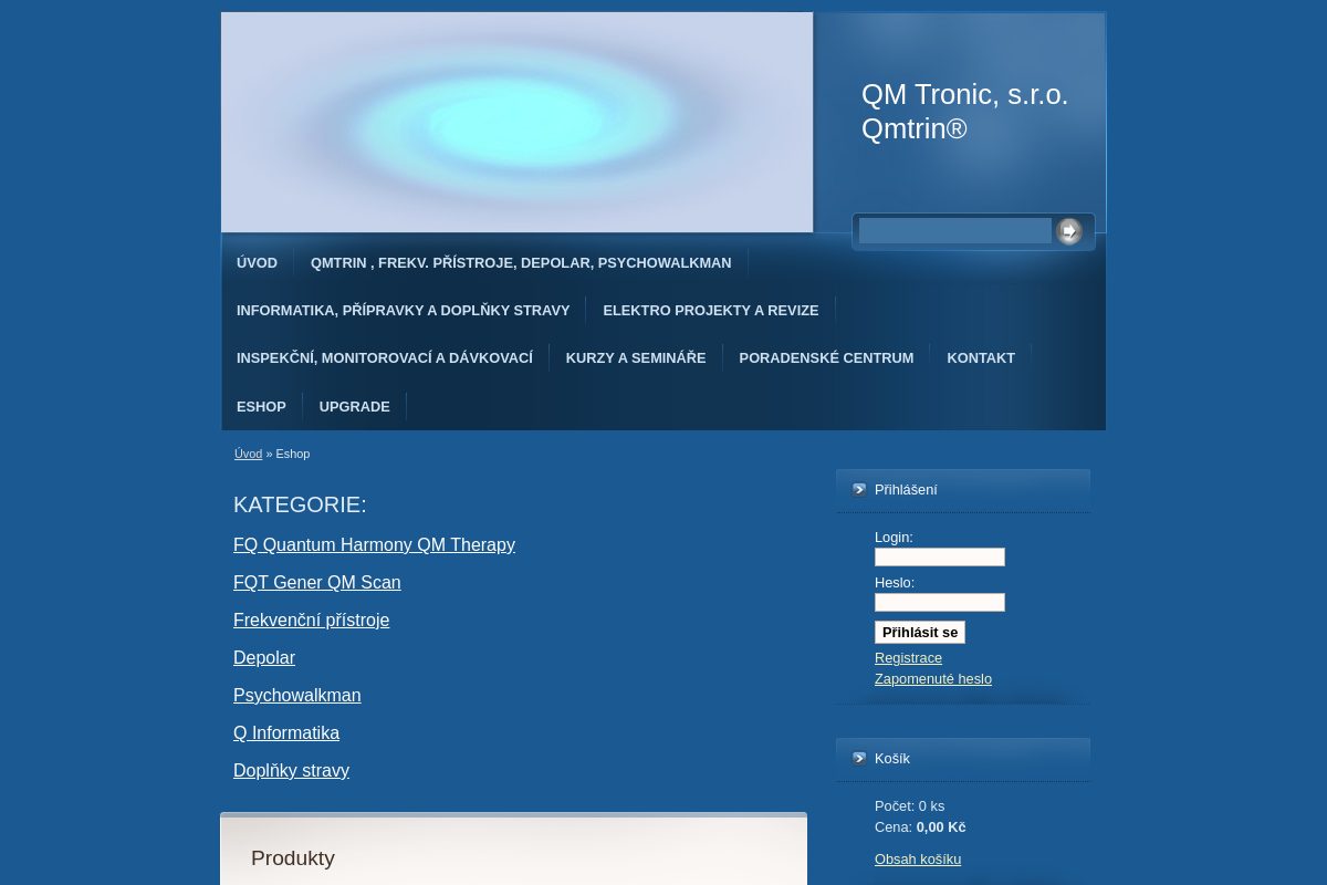 Qmtronic.cz/e-shop