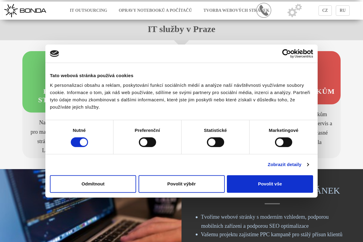 Bonda - PC servis a IT outsourcing