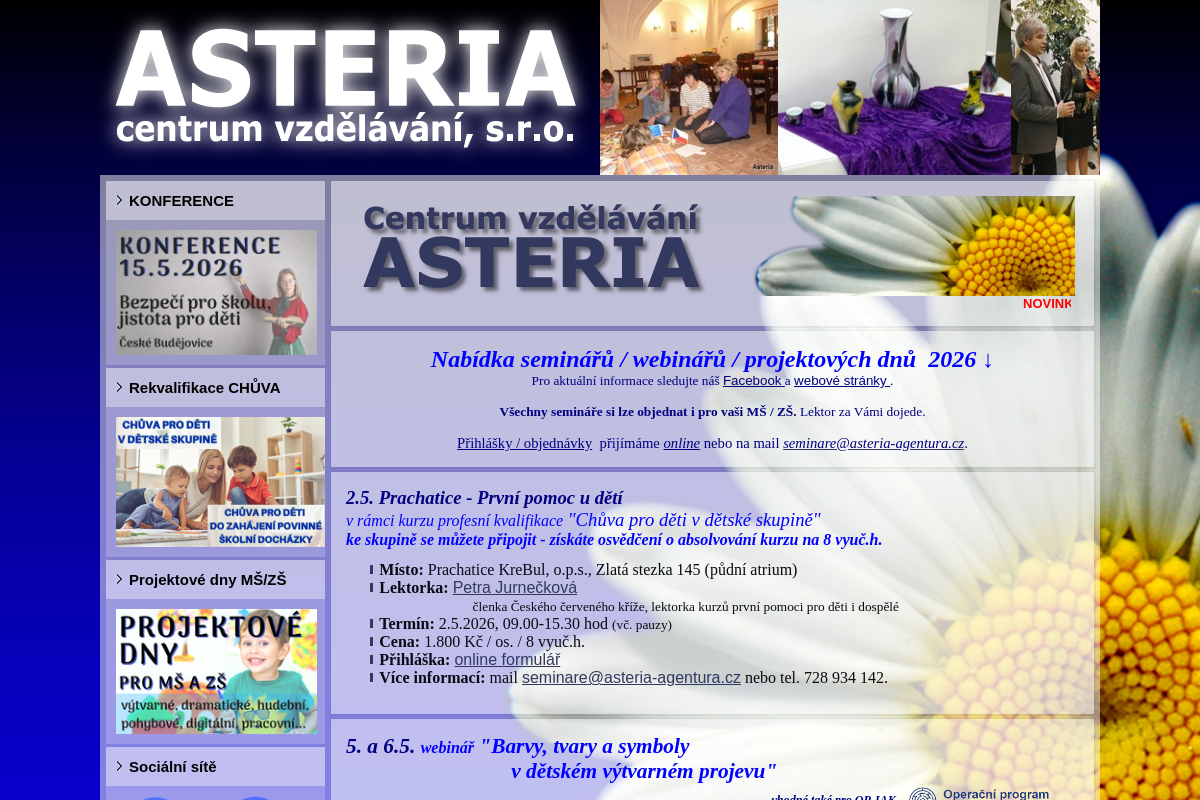 ASTERIA centrum vzdělávání, s.r.o.
