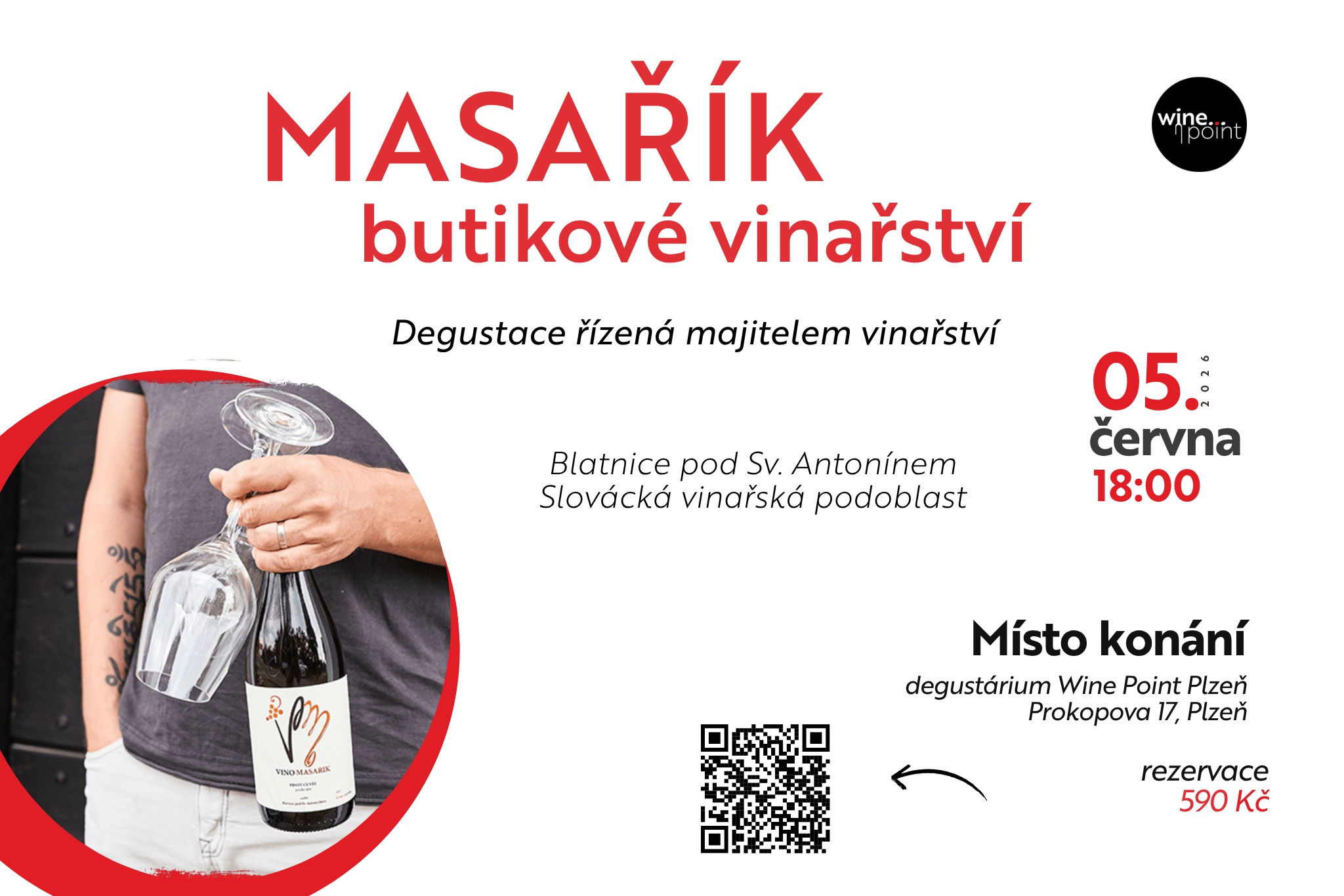 Degustace - butikové vinařství Masařík