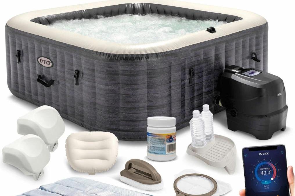 Intex Vířivka 28452NP PureSpa Greystone Deluxe Spa
