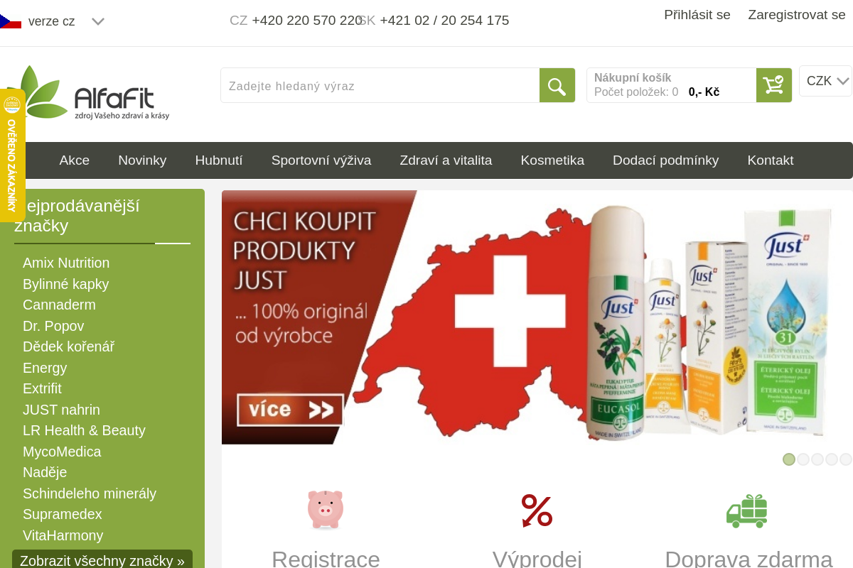 AlfaFIT - zdroj Vašeho zdraví a krásy