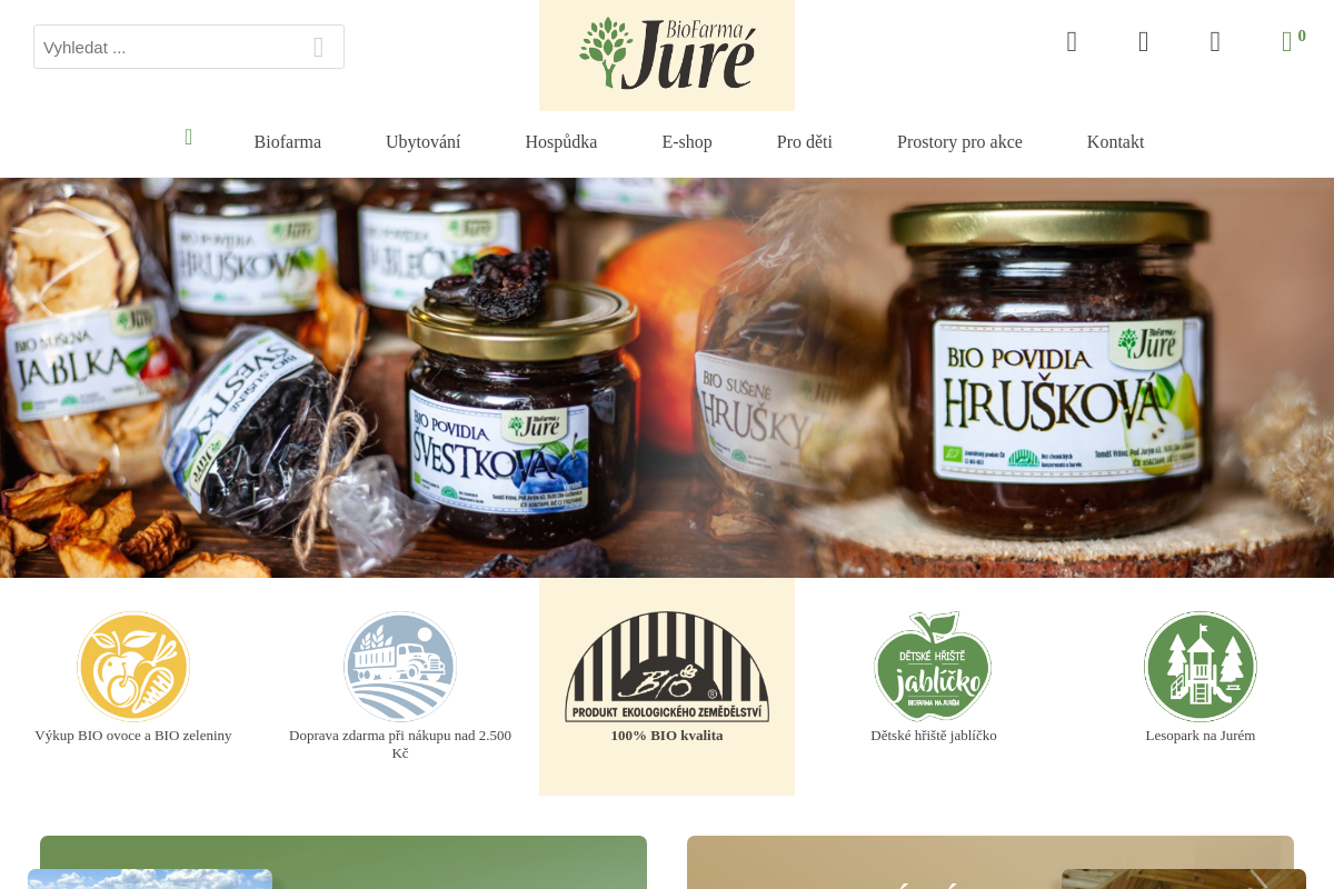 Zdravé potraviny Biofarma Juré