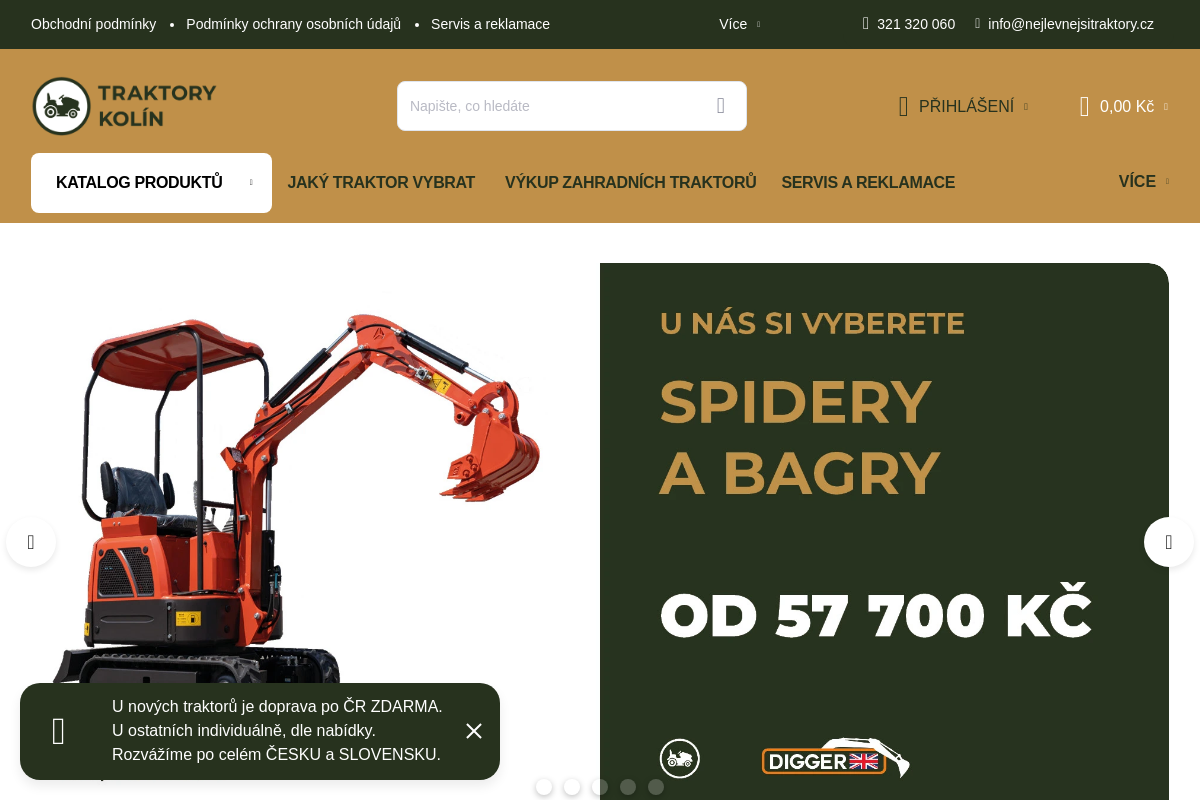 Nejlevnejsitraktory.cz