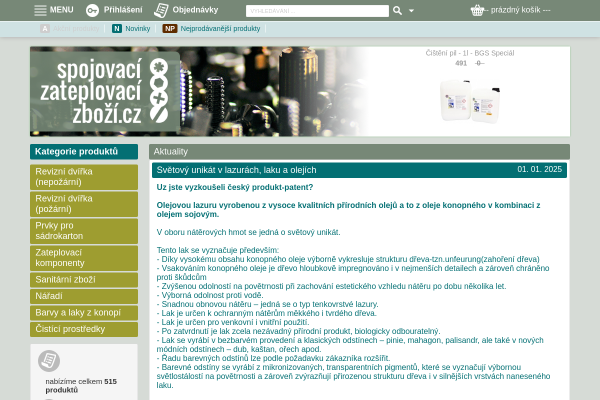 Spojovaci-zateplovaci-zbozi.cz