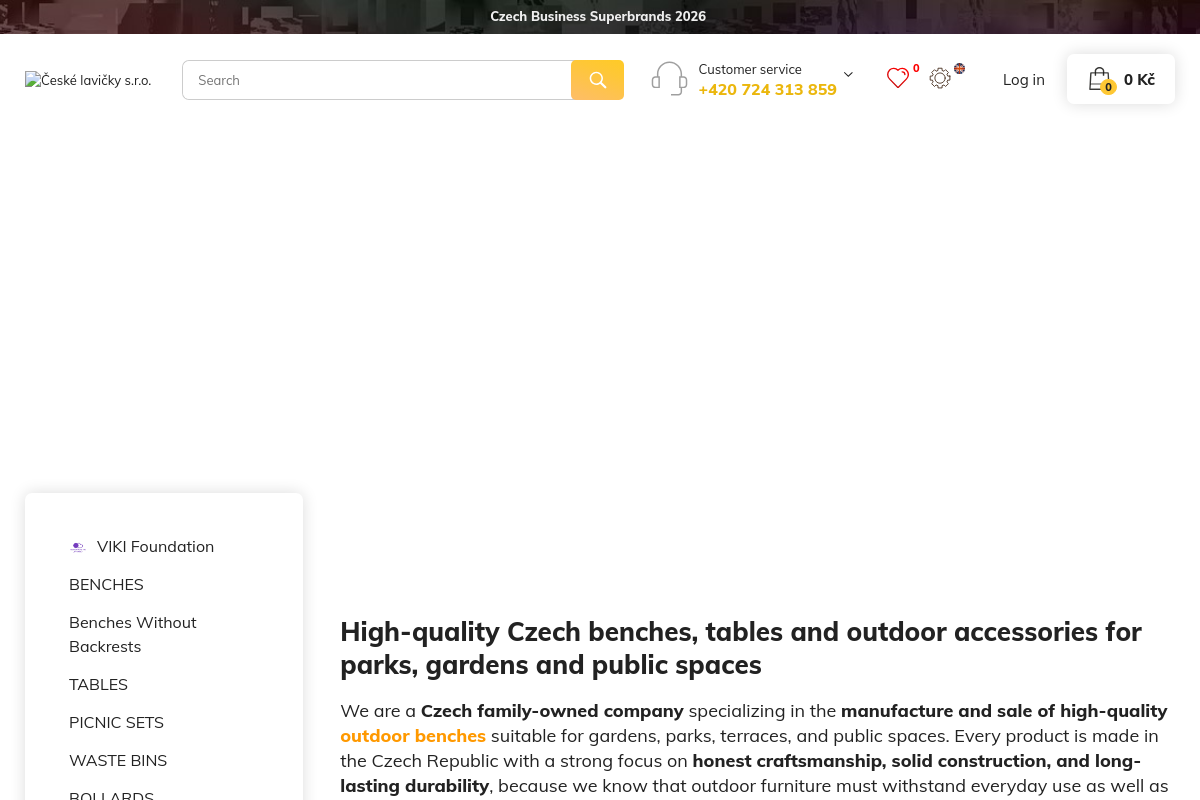 České lavičky s.r.o.