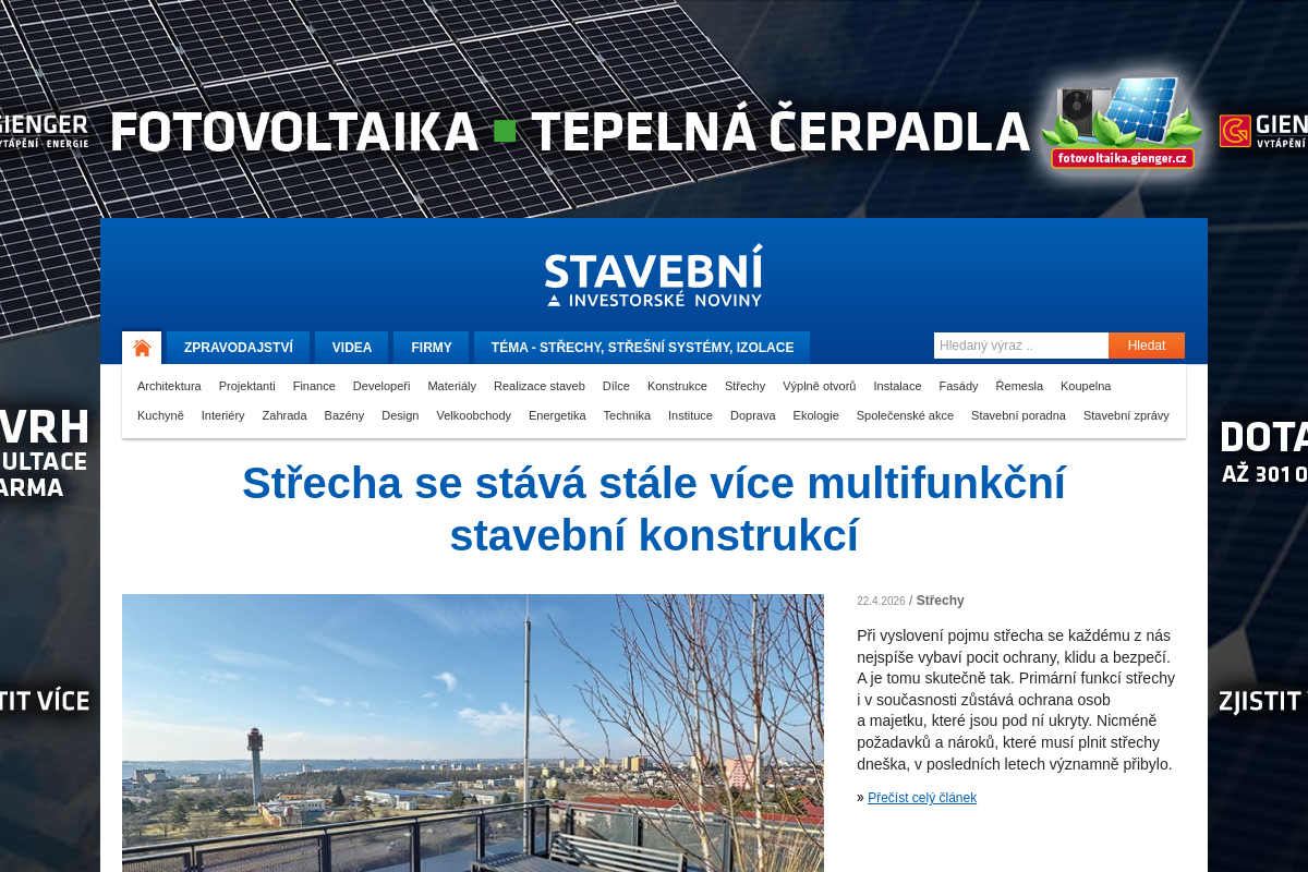 Stavební a investorské noviny