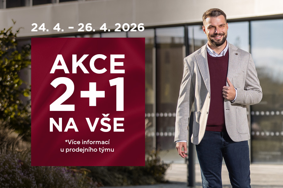 Akce 2+1 na vše
