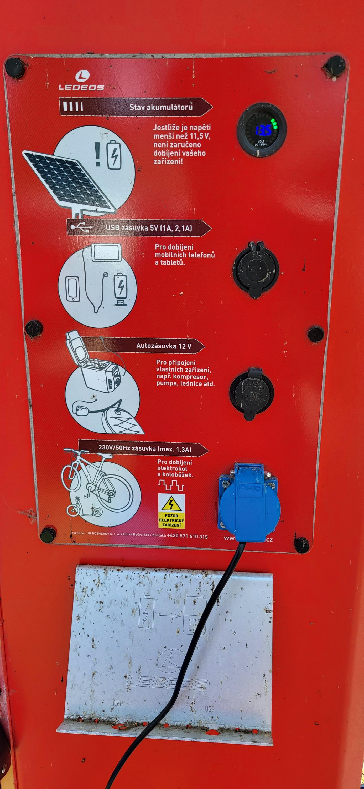 Nabíjecí stanice pro elektrokola Gibon park foto 3