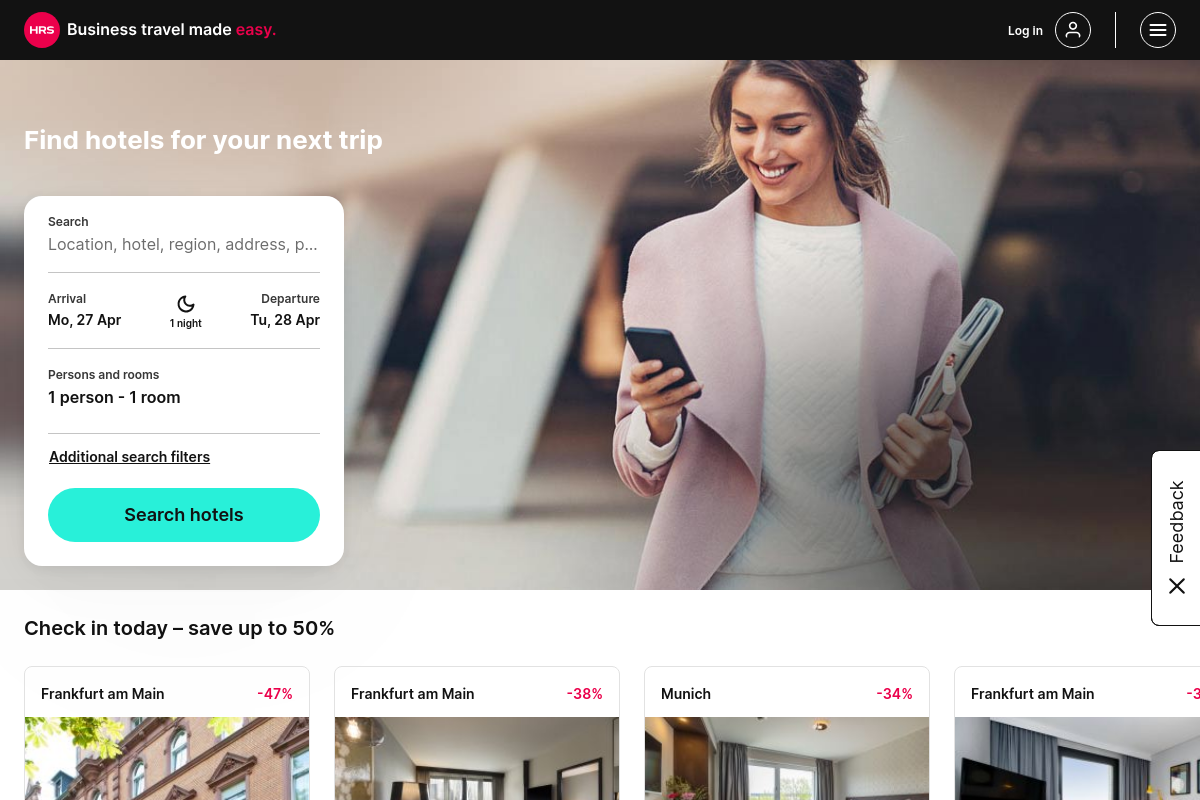 HRS - HOTEL RESERVATION SERVICE