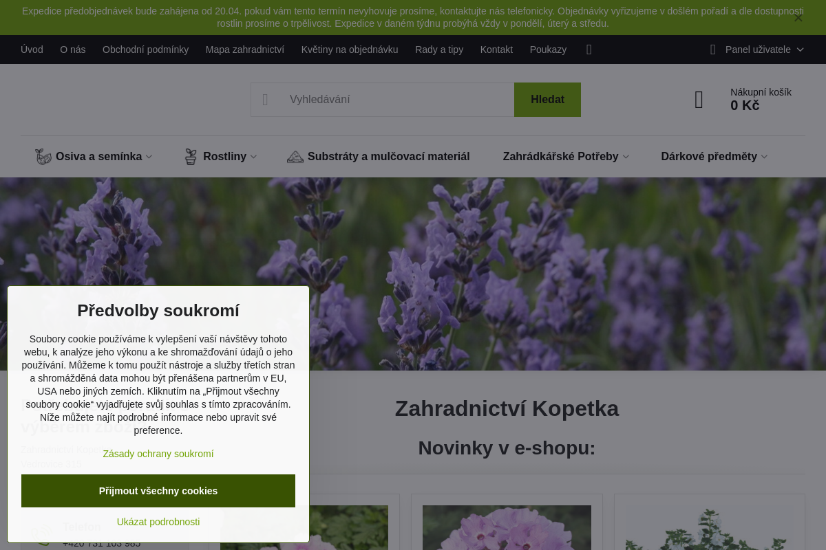 Eshop.zahradnictvikopetka.cz