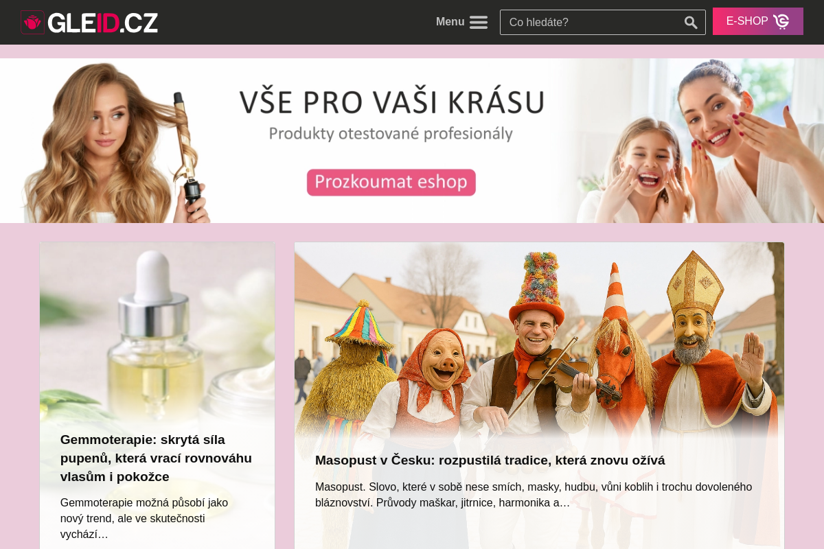 Gleid magazín pro ženy