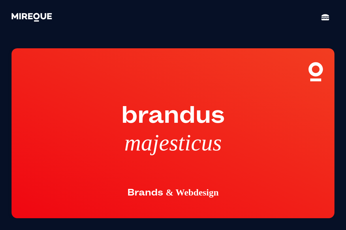 Mirek Kodeš | logo & webdesign