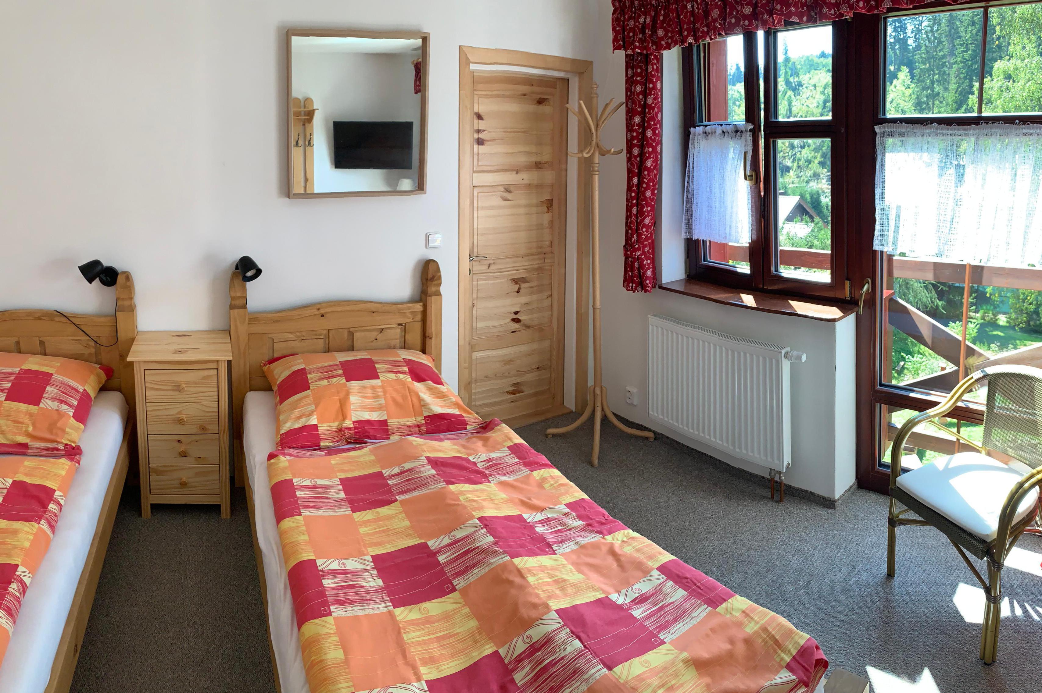 Dvojlůžkový pokoj s vlastní koupelnou