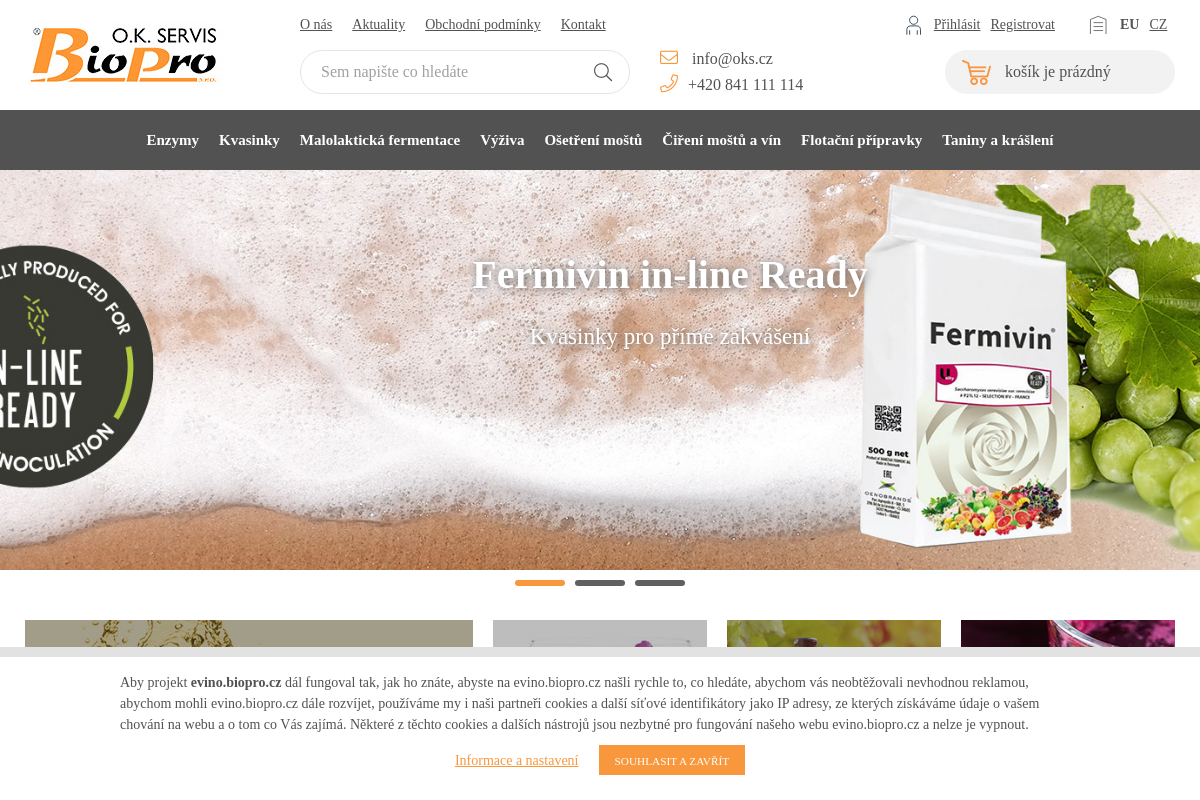 Evino.biopro.cz