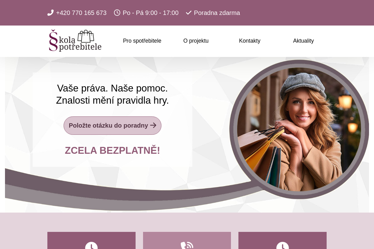 Škola spotřebitele - GLE