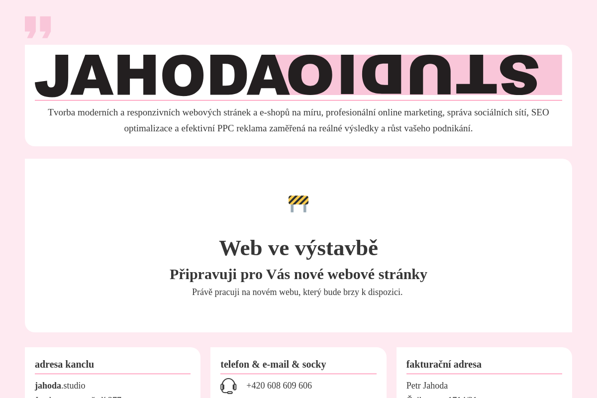 jahoda.studio