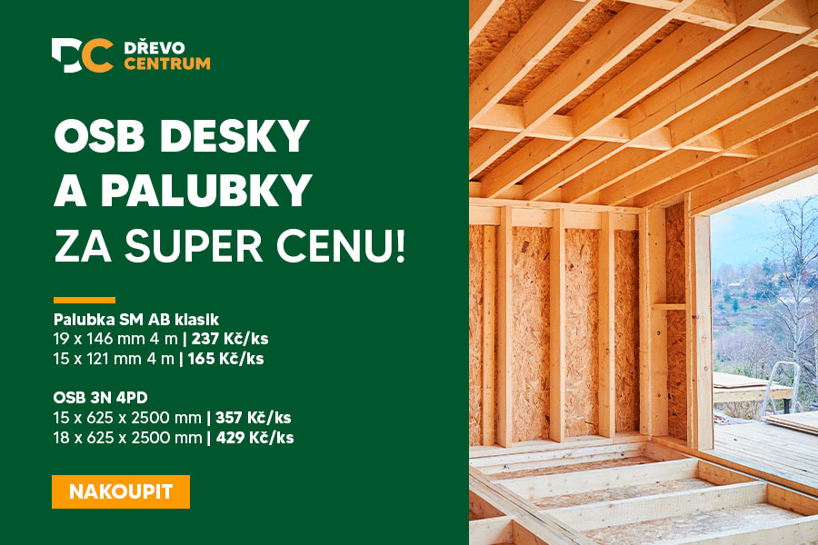 OSB desky a palubky za super cenu!