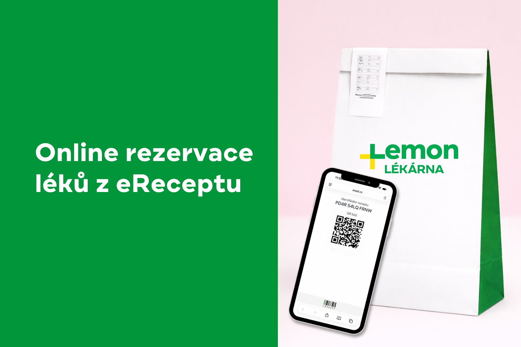 Online rezervace léků z eReceptu