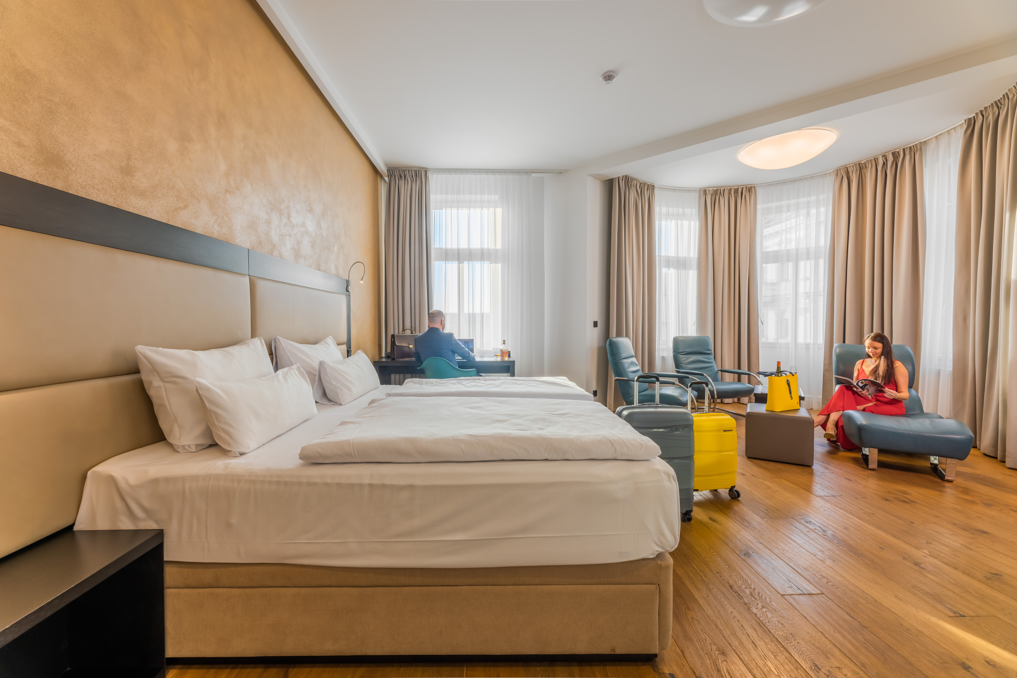 Ubytování v moderním boutique hotelu