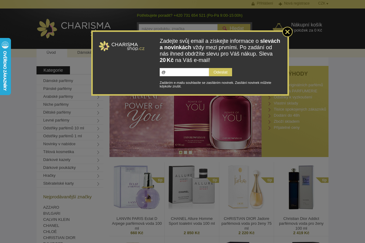 Charisma-shop.cz