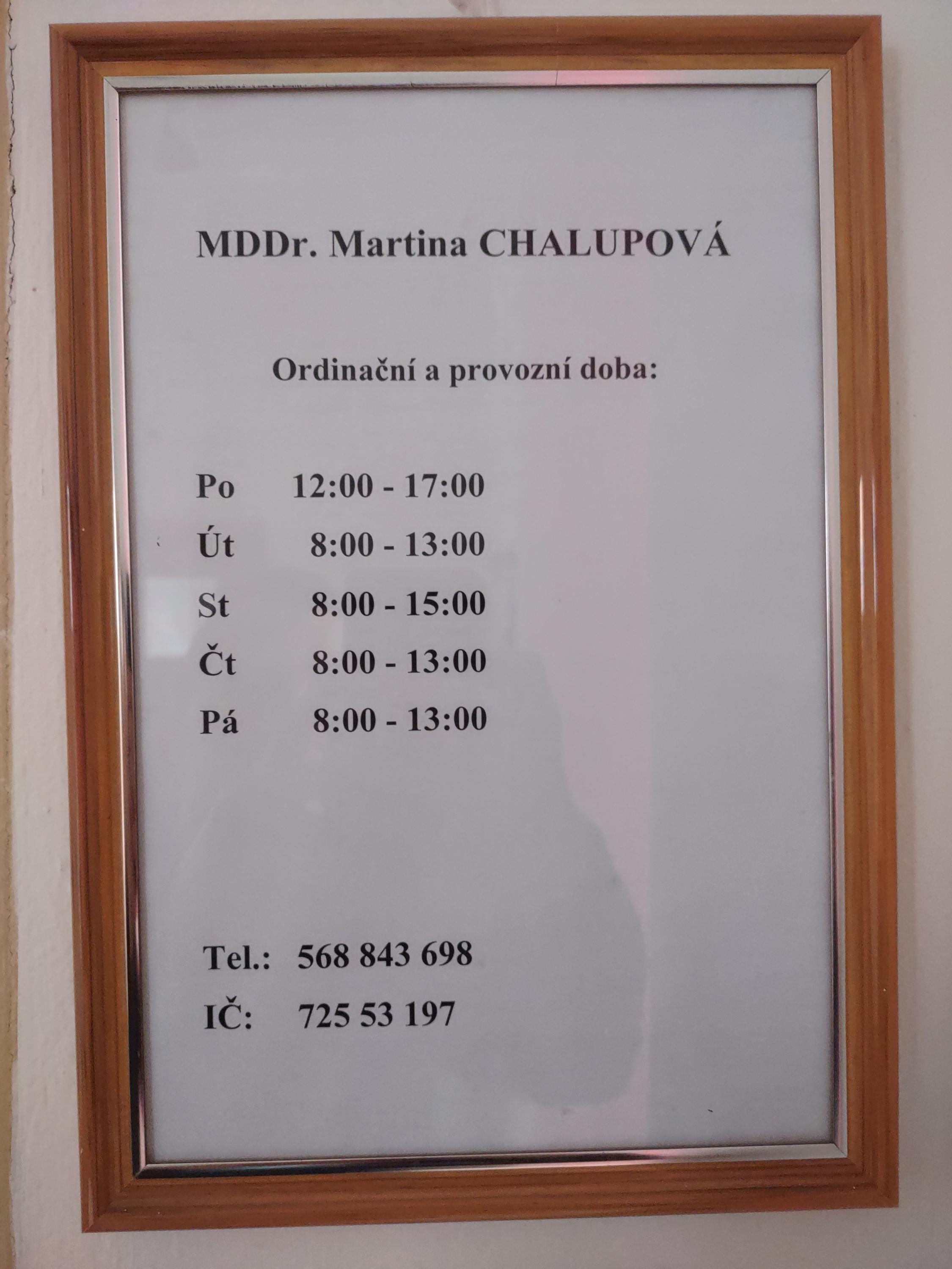 MDDr. Martina Chalupová foto 2