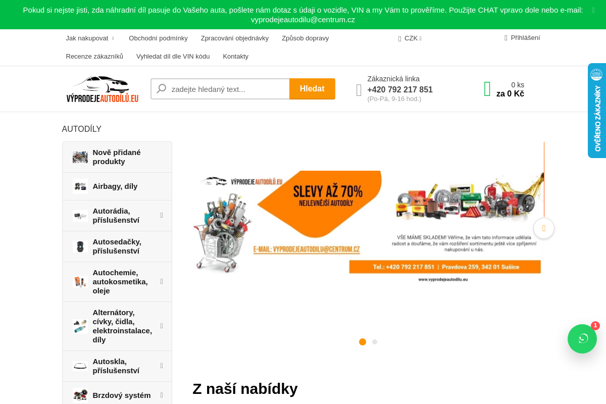 VýprodejeAutodílů.eu