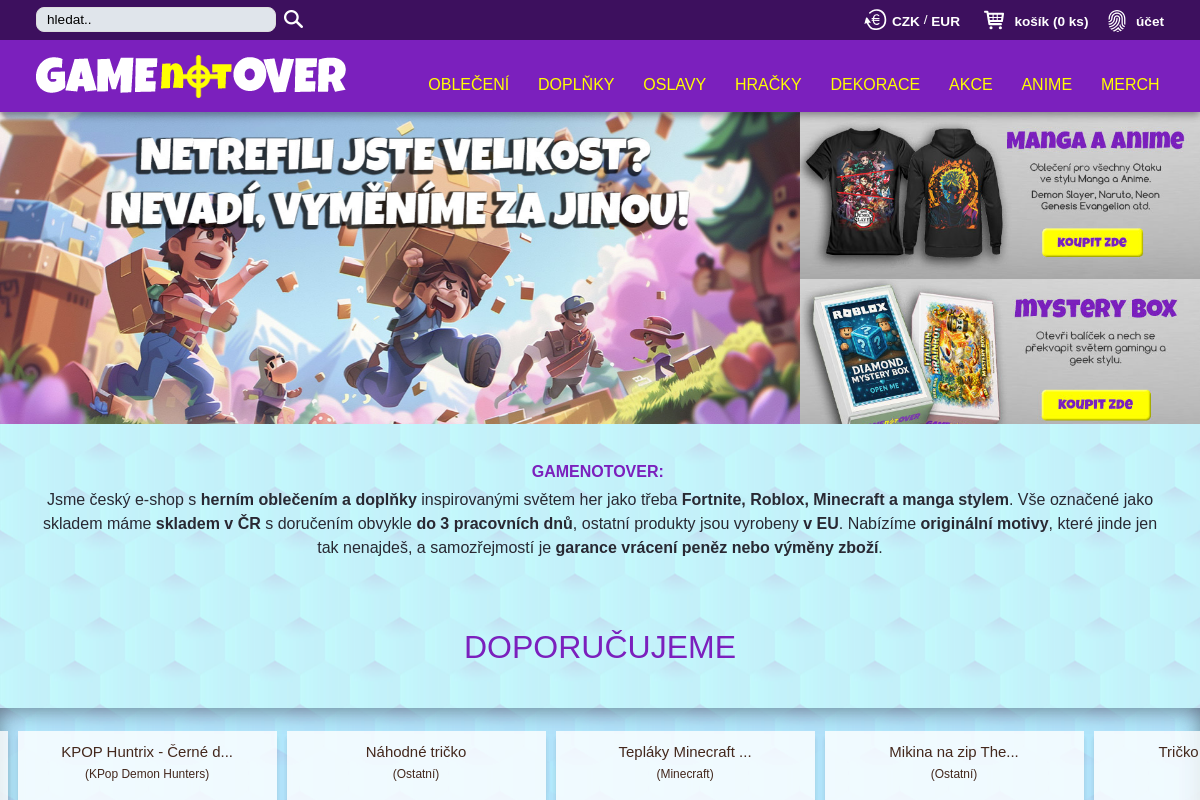 Gamenotover.cz