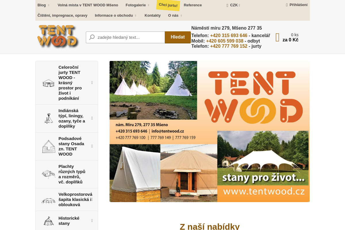 Tentwood.cz