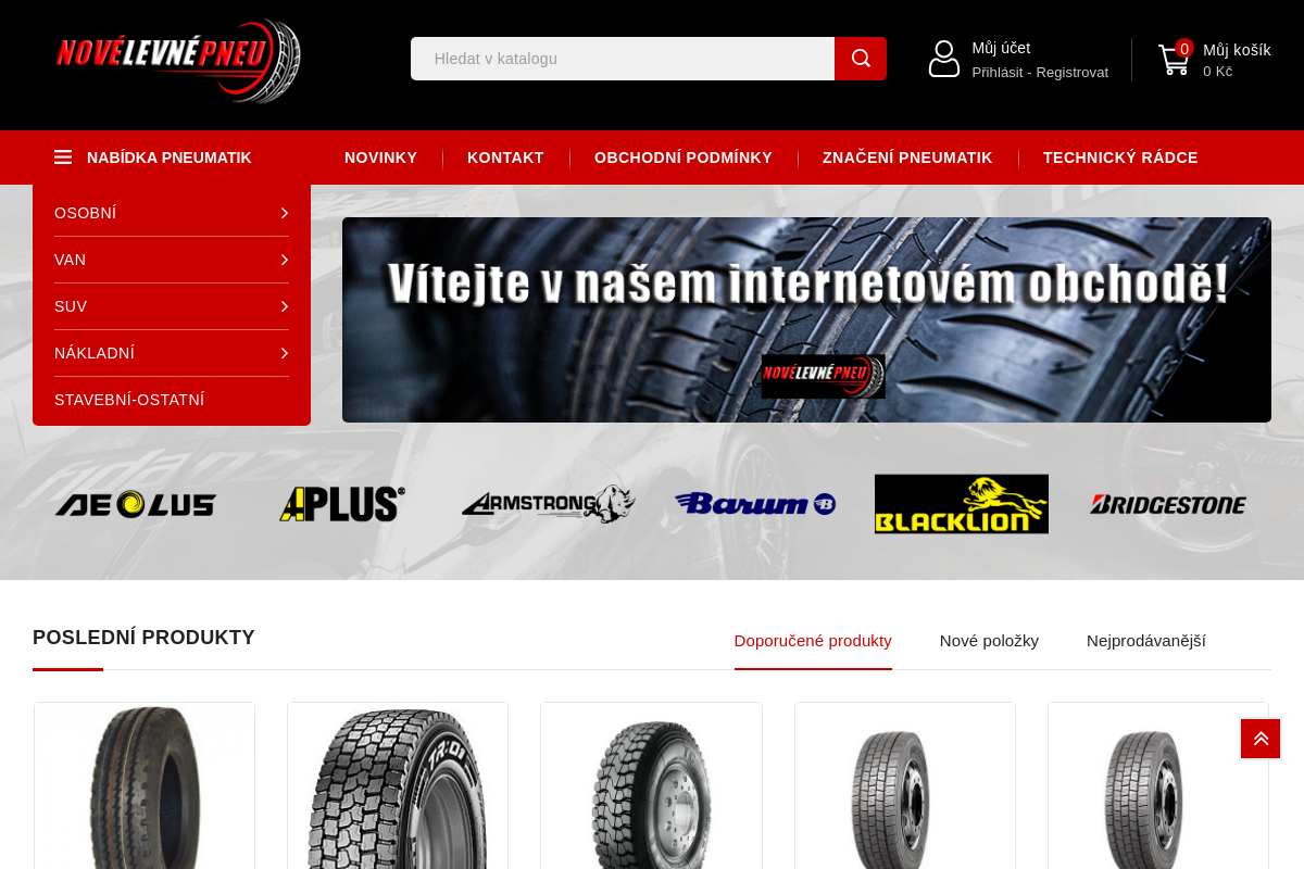 Novelevnepneu.cz