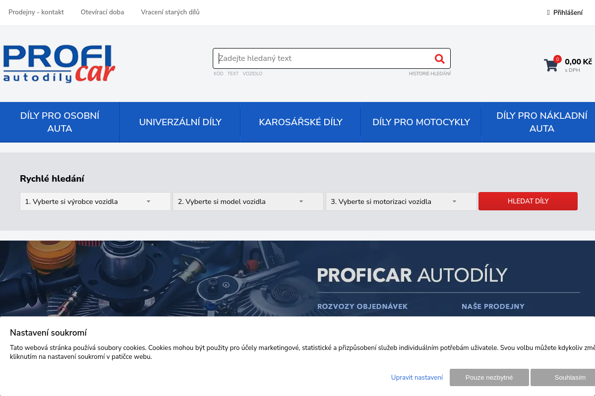 PROFICAR-autodíly, s.r.o.