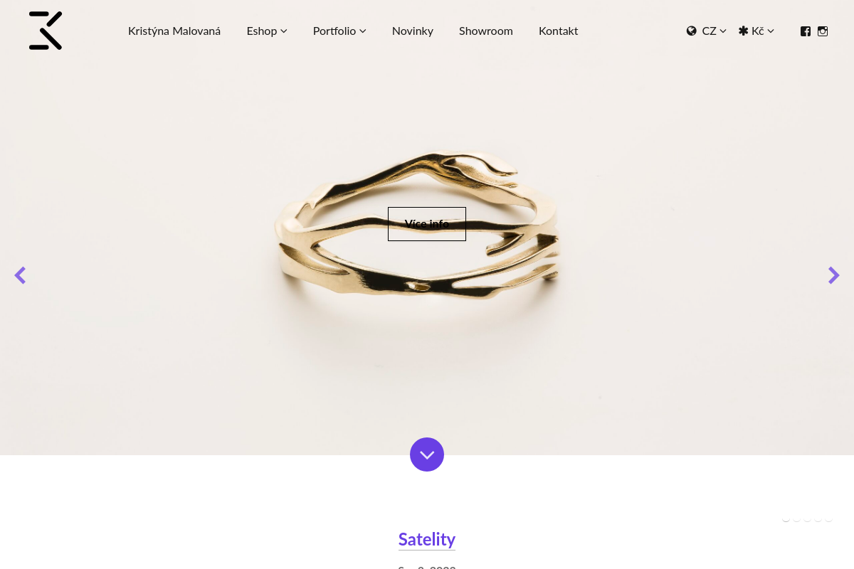 Kristýna Malovaná jewellery