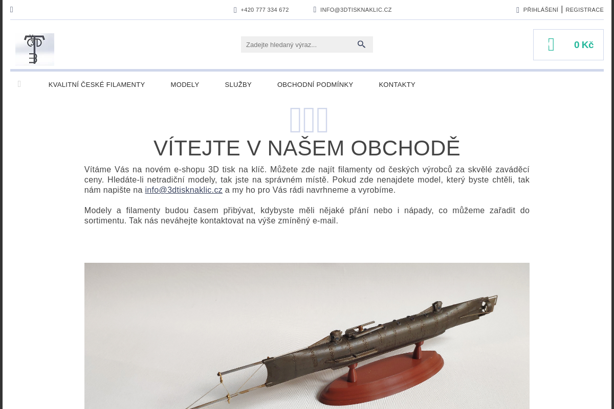 3dtisknaklic.cz