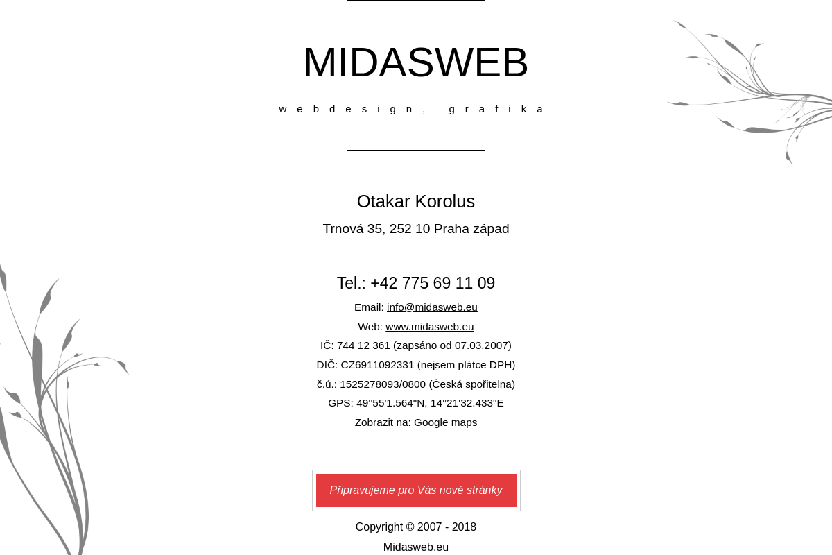 Otakar Korolus - Midasweb.eu